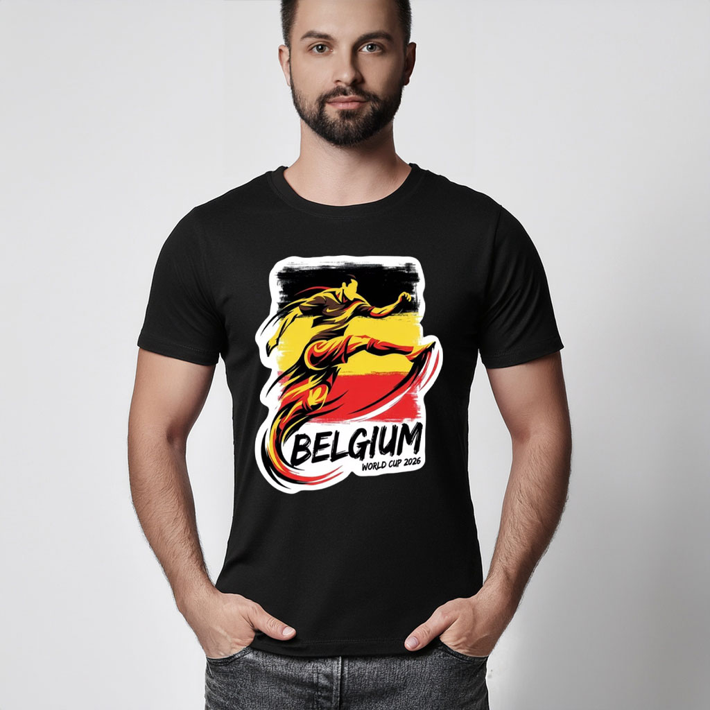Belgium World Cup 2026 Dynamic Soccer Shirt