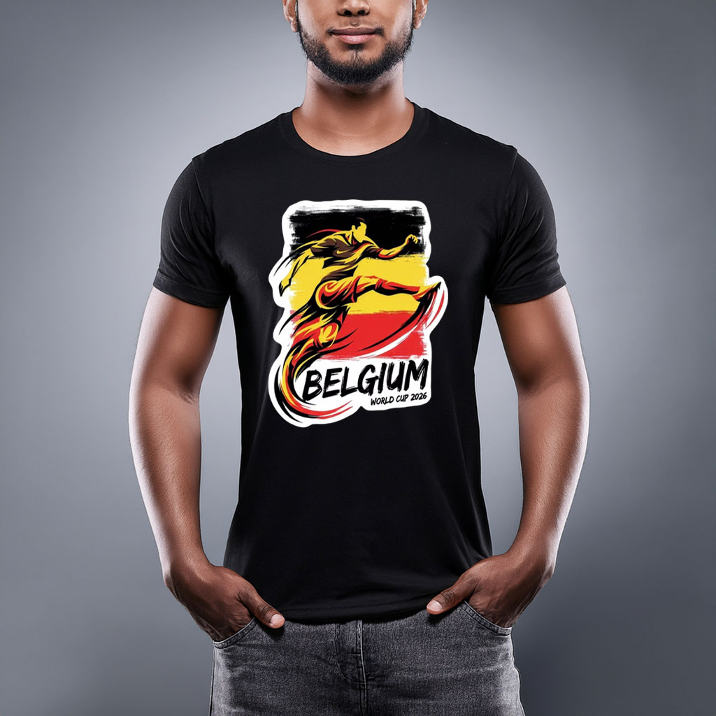 Belgium World Cup 2026 Dynamic Soccer Shirt