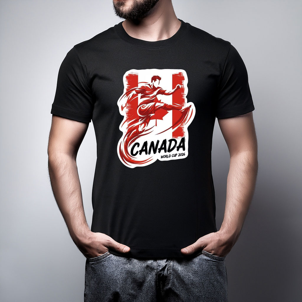 Canada World Cup 2026 Action Soccer Shirt