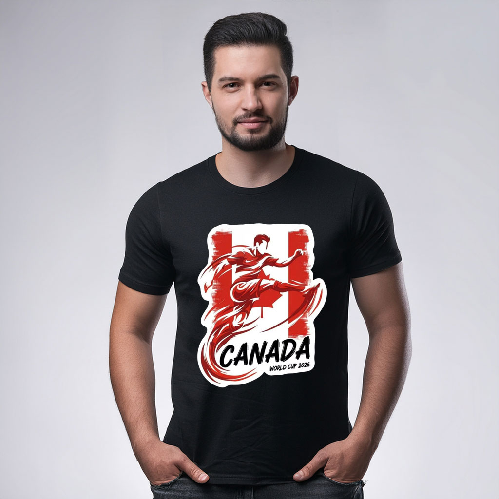 Canada World Cup 2026 Action Soccer Shirt