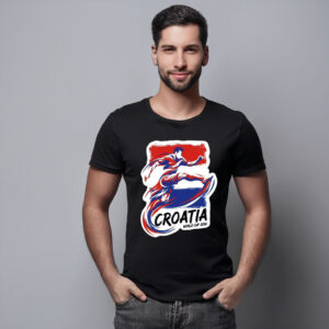 Croatia World Cup 2026 Football Action Shirt
