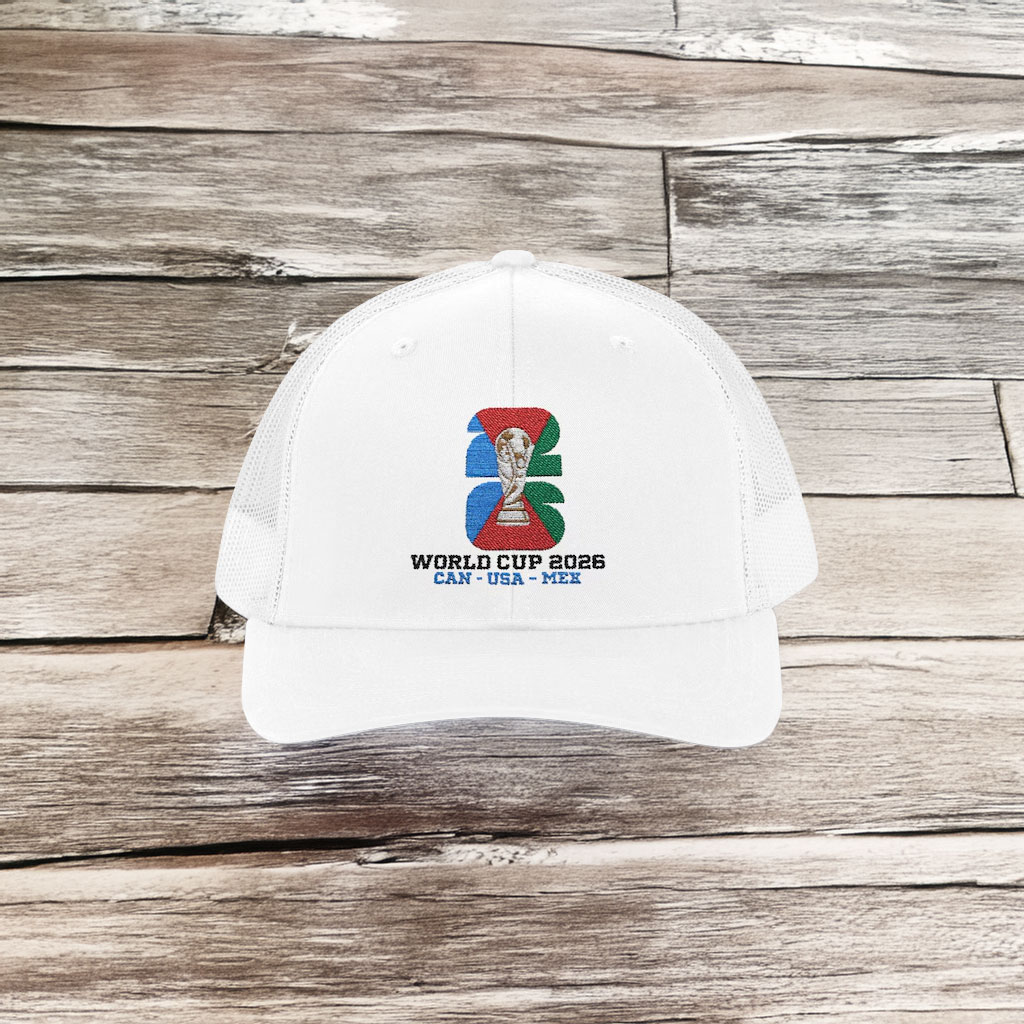 Embroidered 2026 World Cup Trucker Hat