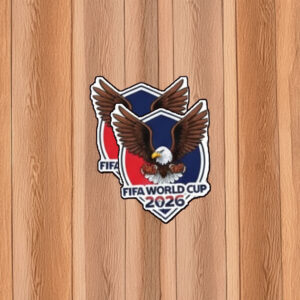 FIFA World Cup 2026 Bald Eagle Shield Sticker