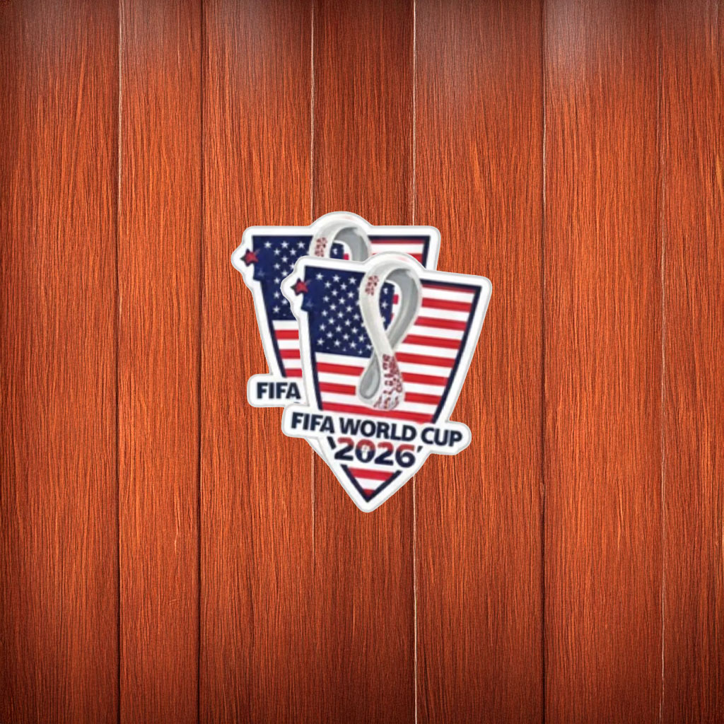 FIFA World Cup 2026 USA Flag Emblem Sticker