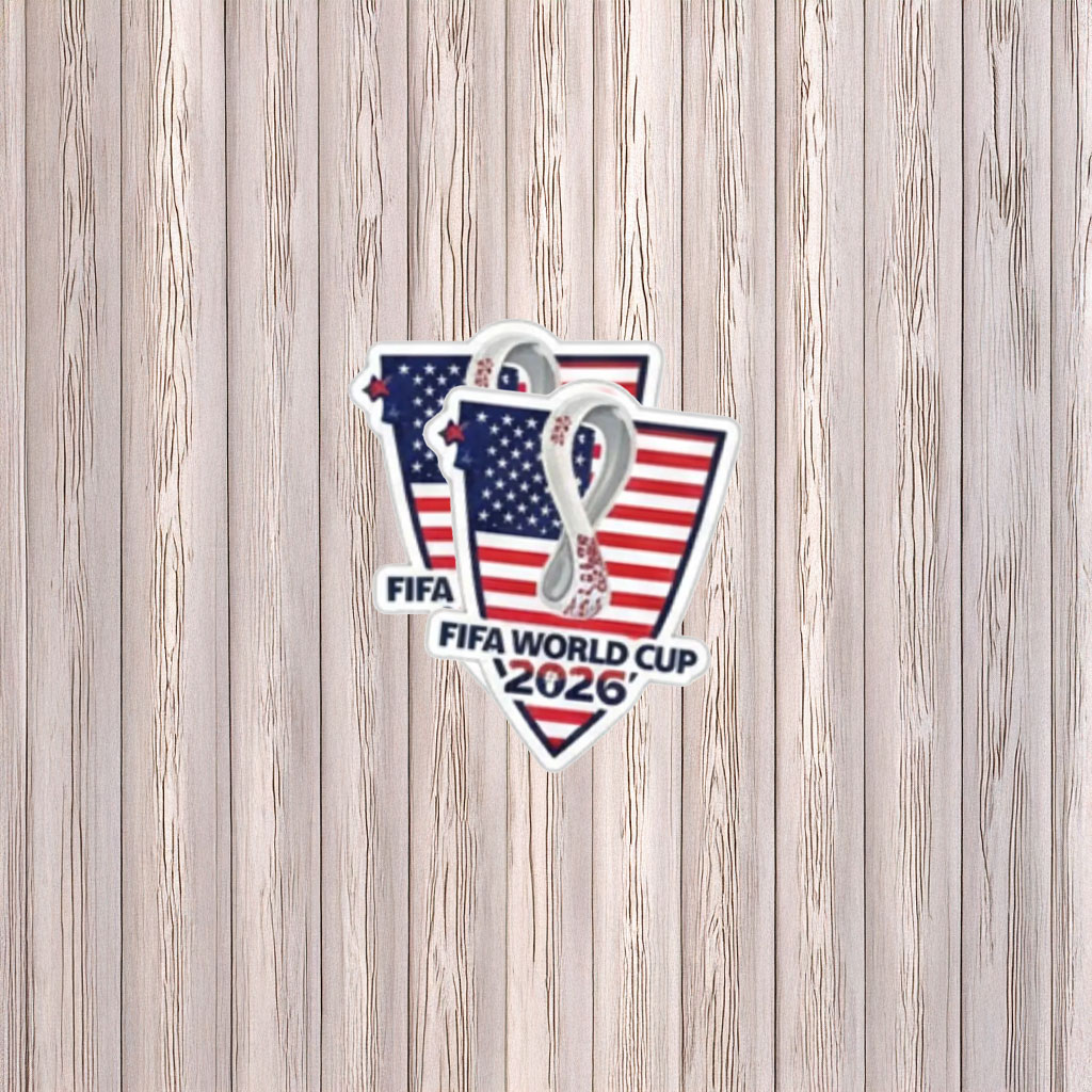 FIFA World Cup 2026 USA Flag Emblem Sticker
