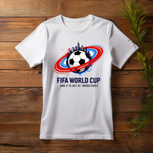 FIFA World Cup 2026 USA Match Dates Shirt