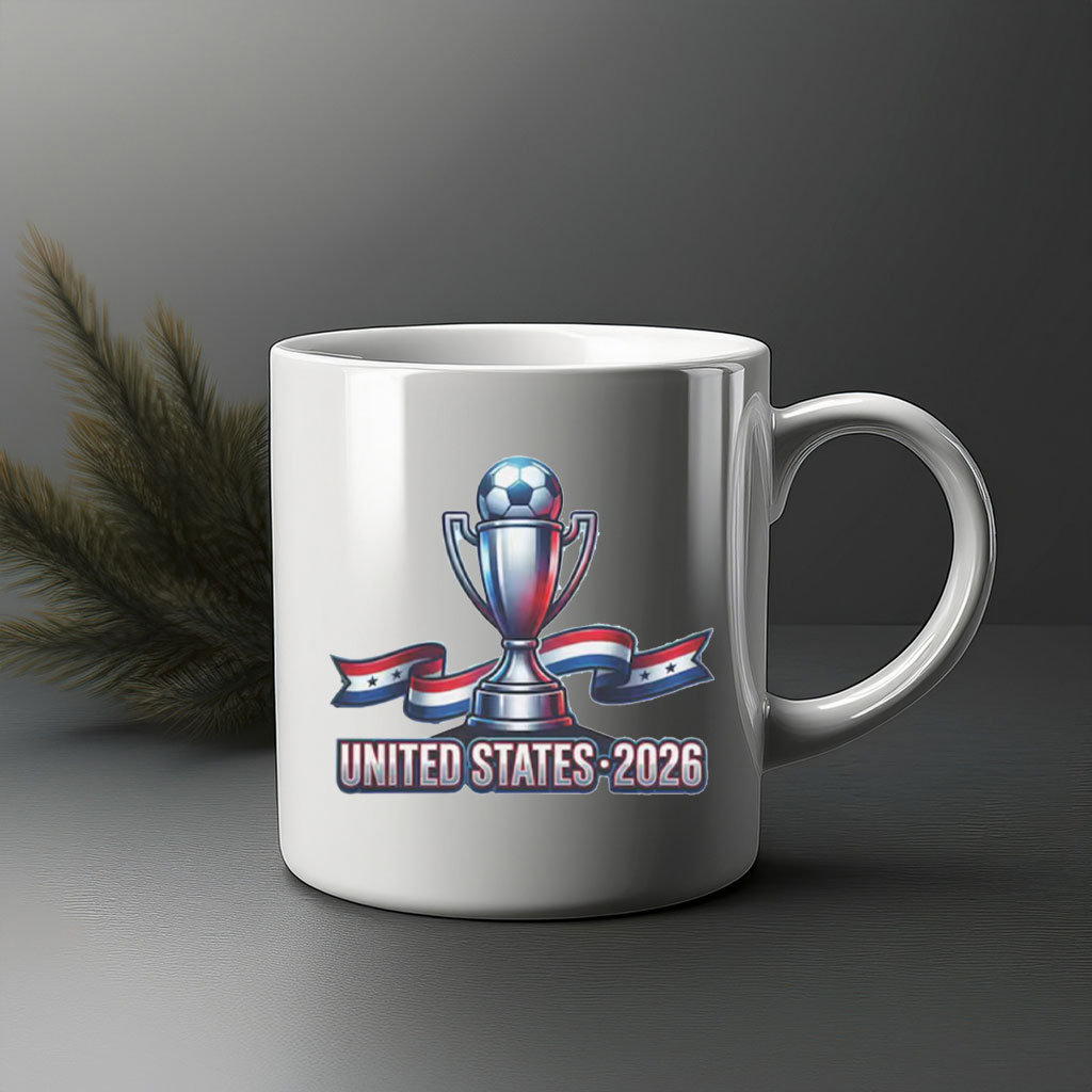 Football Fan Gift USA 2026 World Cup Mug