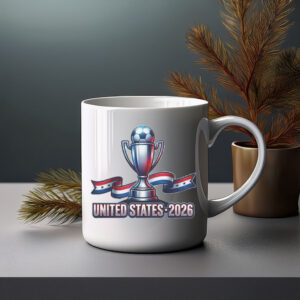 Football Fan Gift USA 2026 World Cup Mug