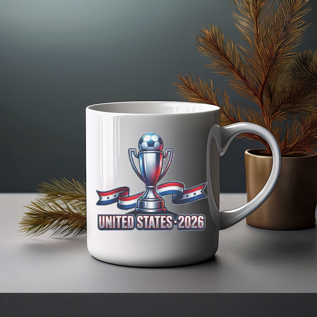 Football Fan Gift USA 2026 World Cup Mug