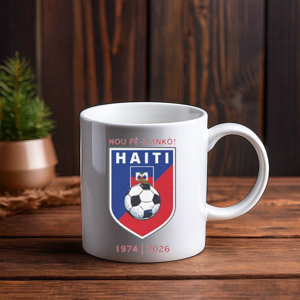 Haitian Pride Nou Fè-L Ankò Mug