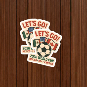 Let’s Go! FIFA World Cup 2026 Fan Chant Sticker