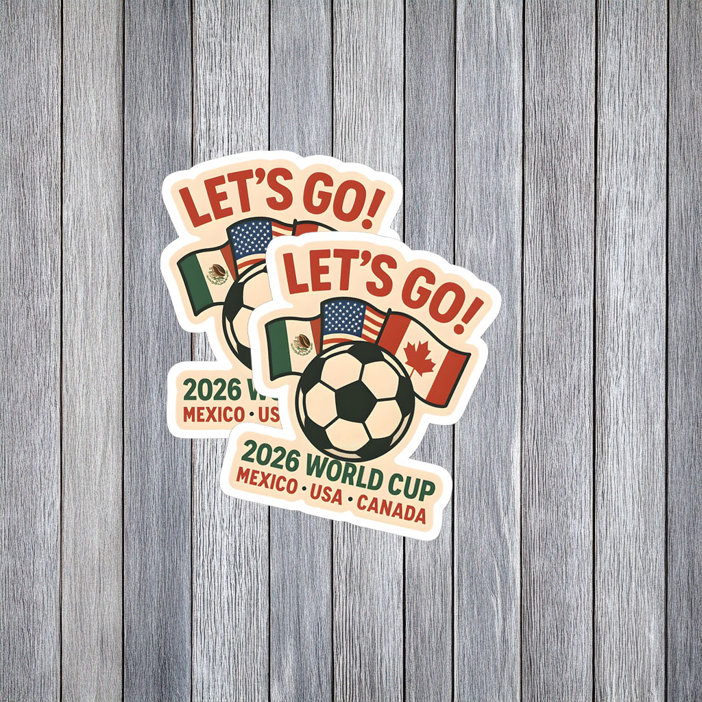 Let’s Go! FIFA World Cup 2026 Fan Chant Sticker