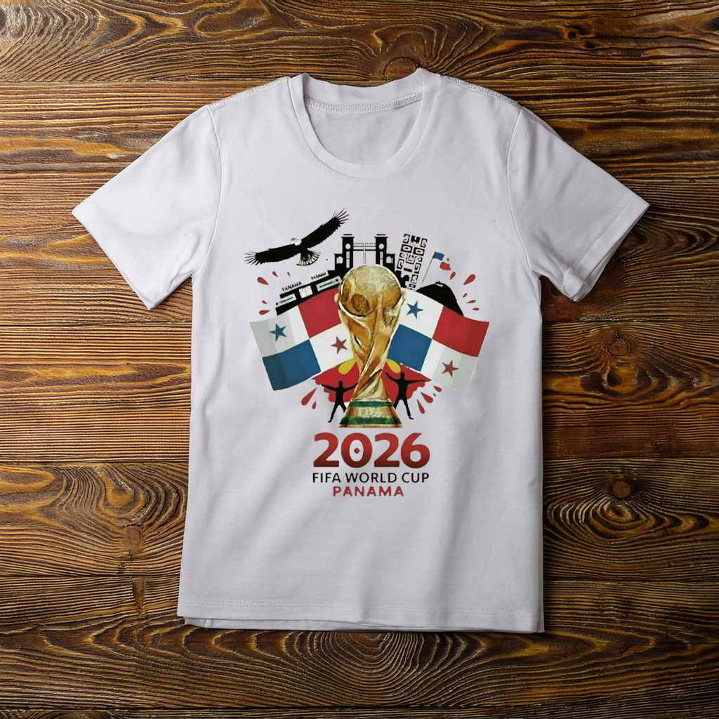 Panama FIFA World Cup 2026 Trophy Graphic Shirt
