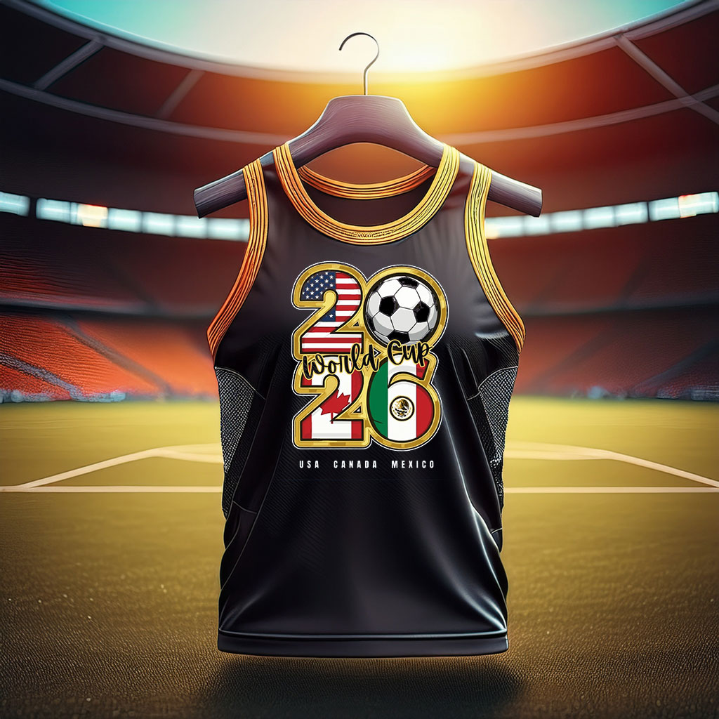 USA Canada Mexico Soccer World Cup 2026 T-Shirt