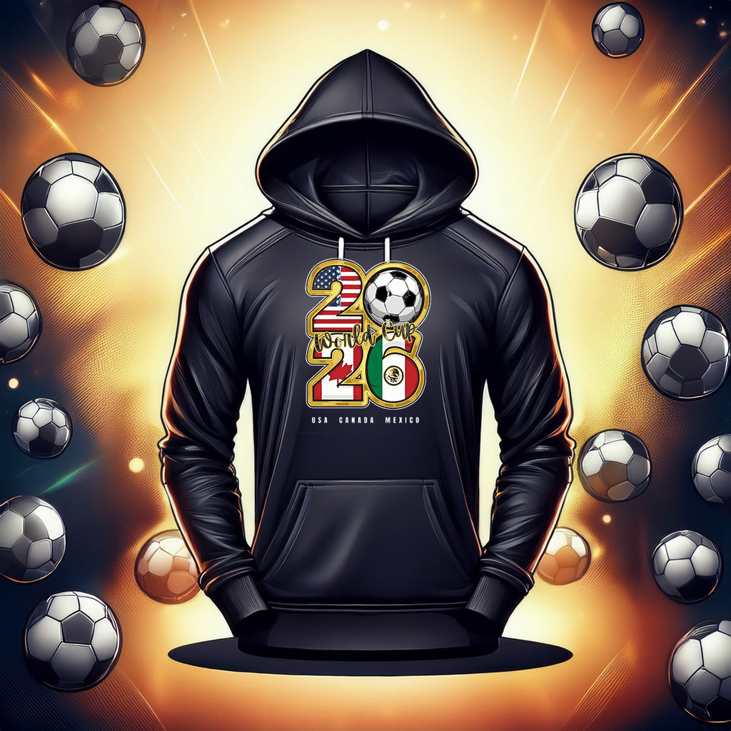 USA Canada Mexico Soccer World Cup 2026 T-Shirt