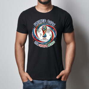 USA Canada Mexico World Cup T-Shirt