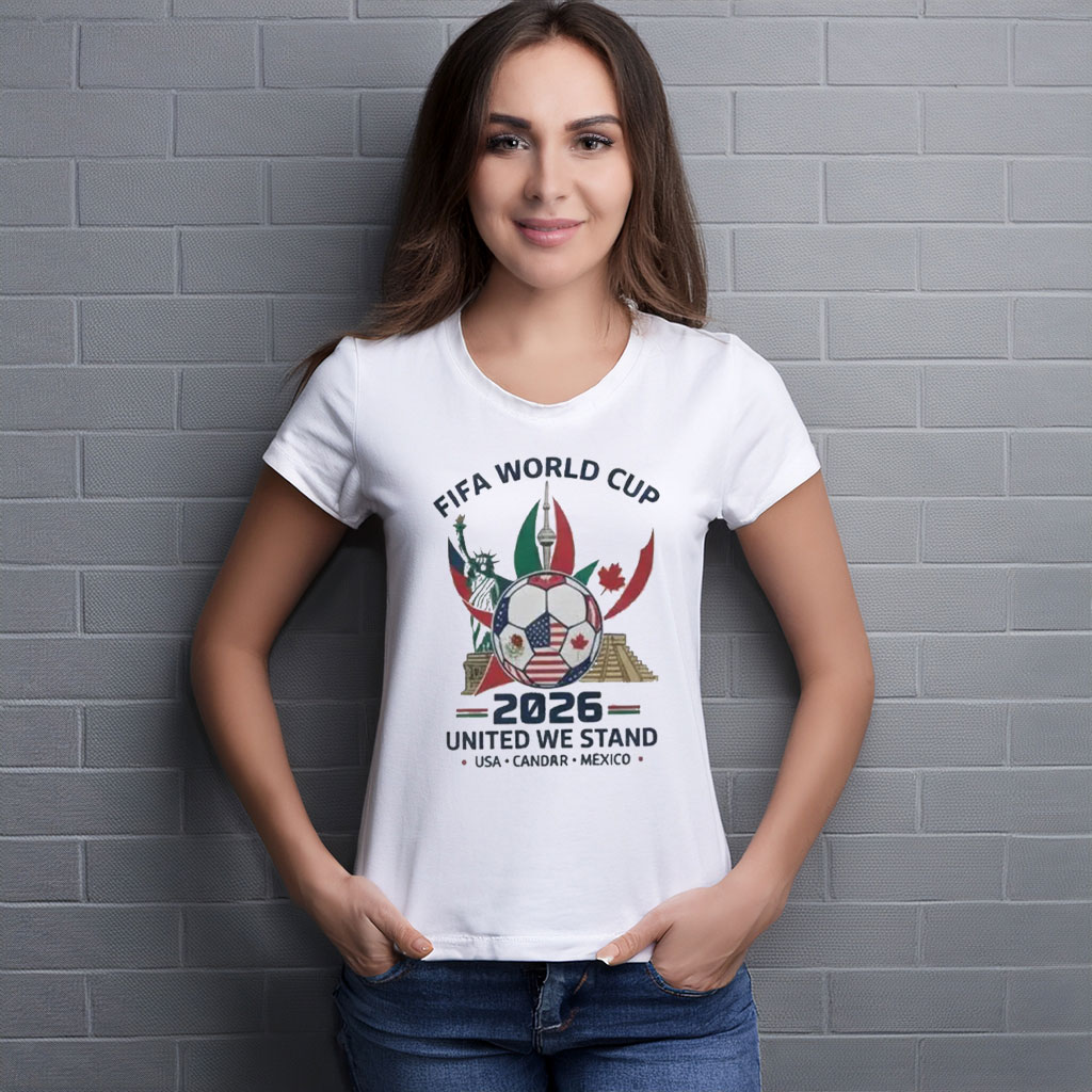 United We Stand USA Canada Mexico Soccer Shirt