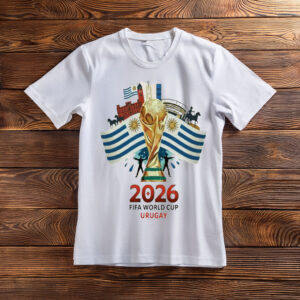 Uruguay FIFA World Cup 2026 Trophy Graphic Shirt