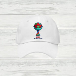 World Cup 2026 Abstract Trophy Pattern Hat