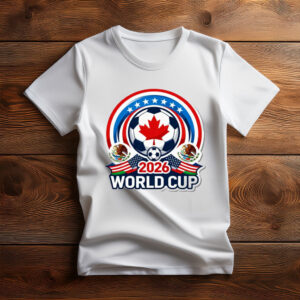 World Cup 2026 Canada Soccer Crest Shirt
