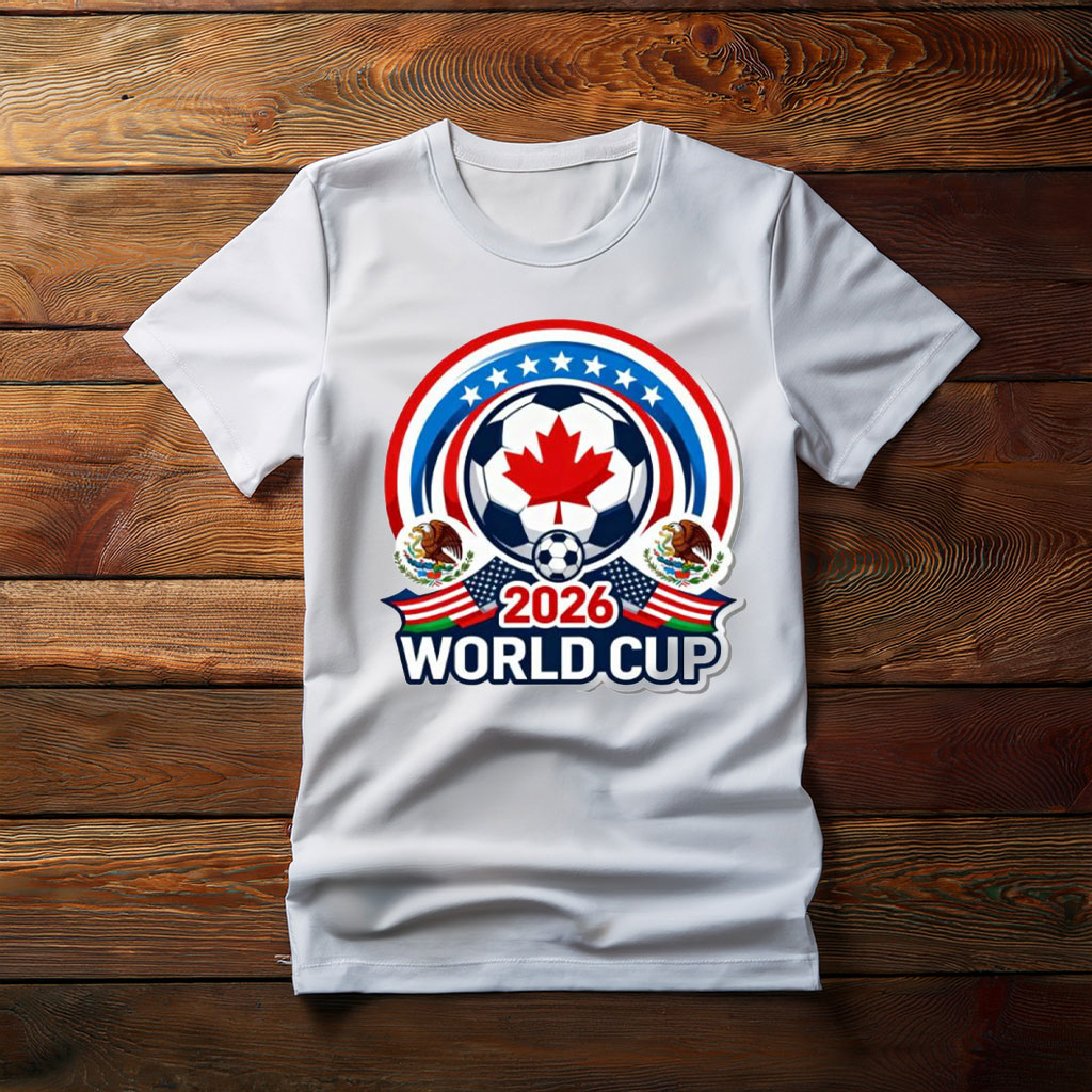 World Cup 2026 Canada Soccer Crest Shirt