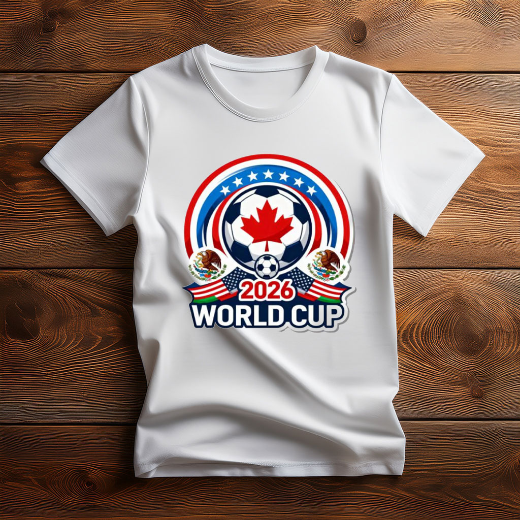 World Cup 2026 Canada Soccer Crest Shirt