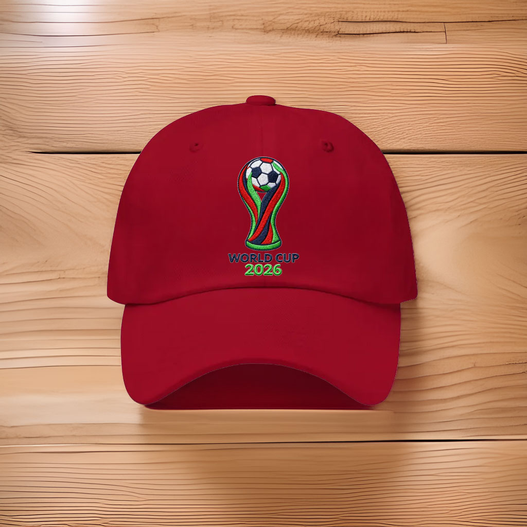 World Cup 2026 Classic Trophy Emblem Hat