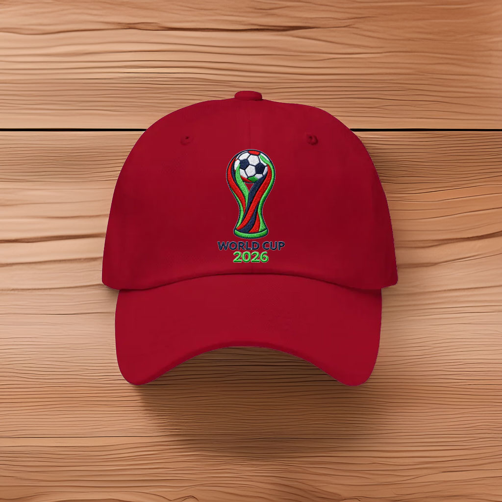 World Cup 2026 Classic Trophy Emblem Hat