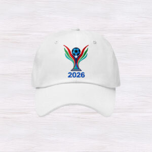 World Cup 2026 Embroidered Trophy Soccer Hat