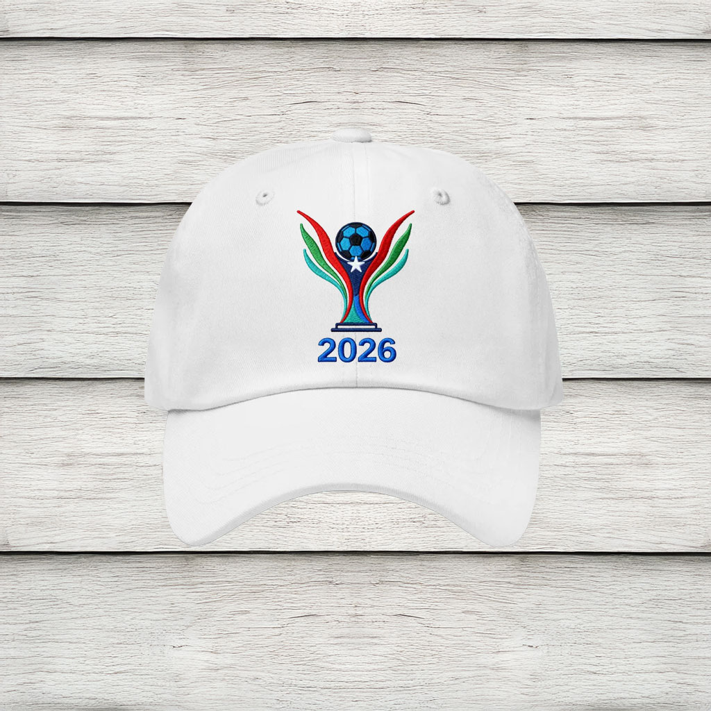 World Cup 2026 Embroidered Trophy Soccer Hat