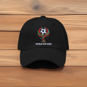 World Cup 2026 Floral Trophy Soccer Cap
