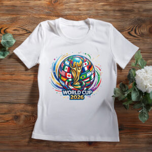 World Cup 2026 International Flags Trophy Shirt