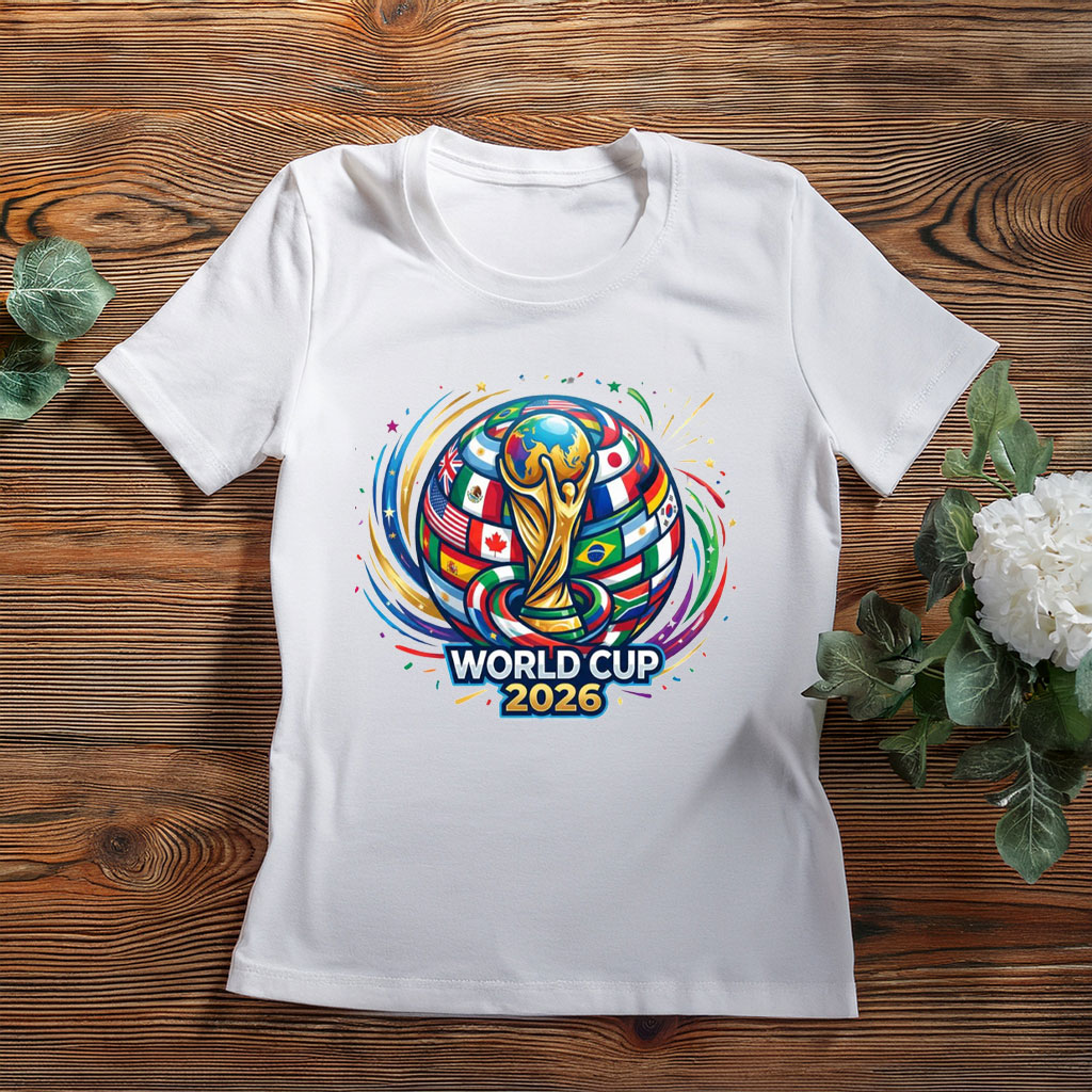 World Cup 2026 International Flags Trophy Shirt