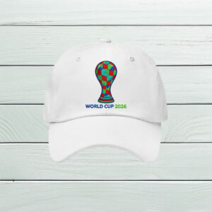 World Cup 2026 Mosaic Trophy Soccer Cap
