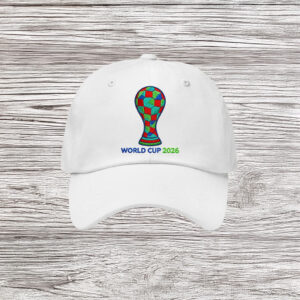 World Cup 2026 Mosaic Trophy Soccer Cap