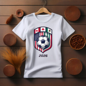 World Cup 2026 Shield Soccer Crest Shirt