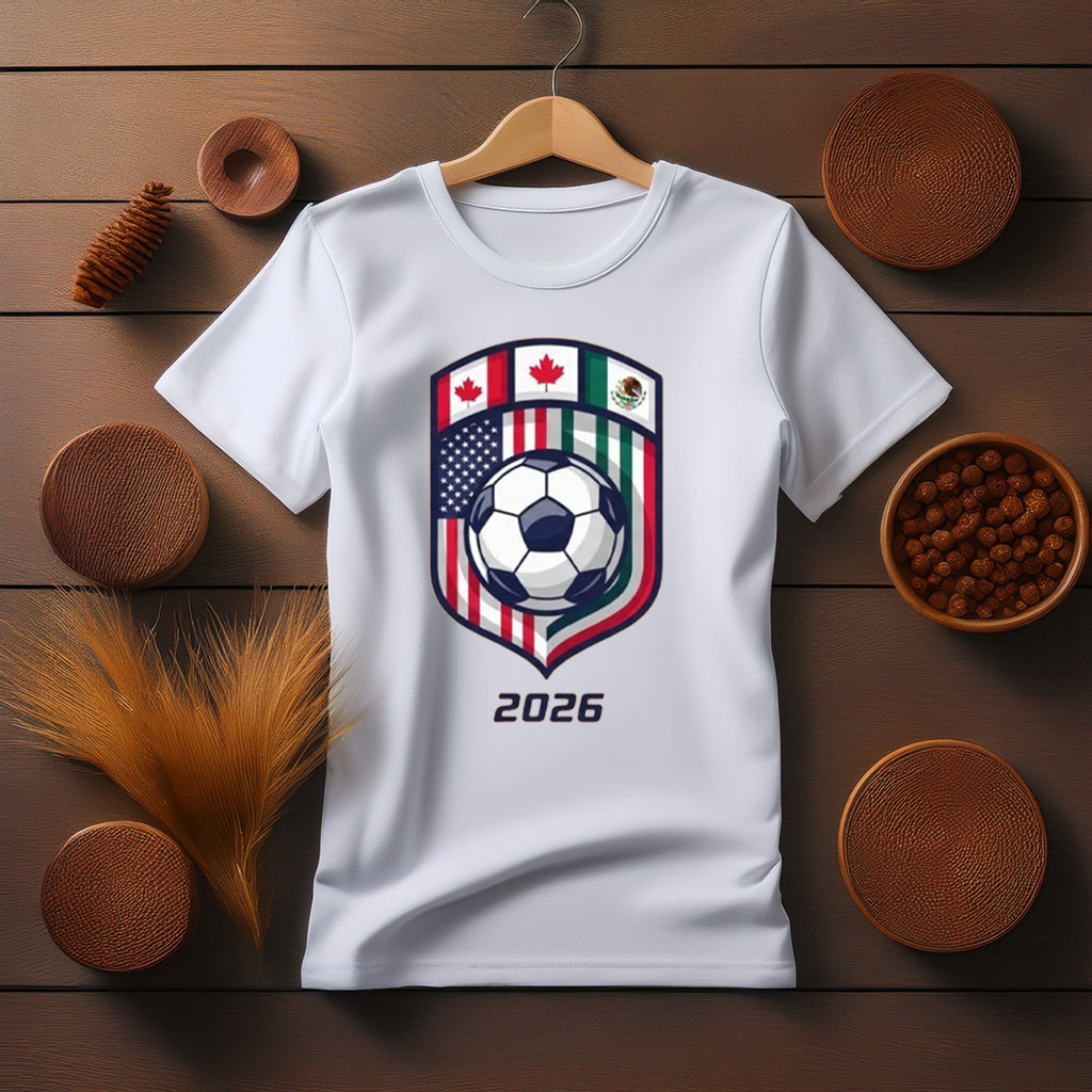 World Cup 2026 Shield Soccer Crest Shirt