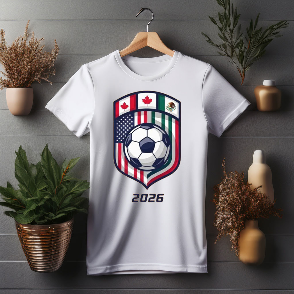 World Cup 2026 Shield Soccer Crest Shirt