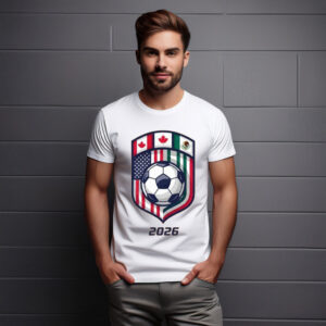 World Cup 2026 Shield Soccer Crest Shirt