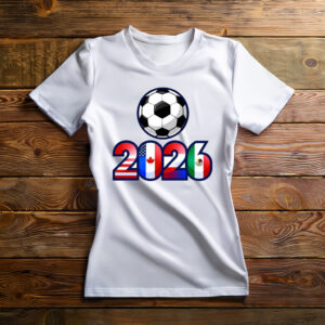 World Cup 2026 Soccer Ball Number Shirt