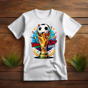 World Cup 2026 Trophy Celebration Graphic Shirt