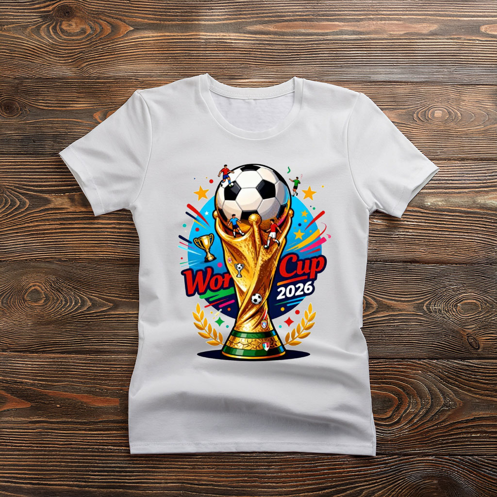 World Cup 2026 Trophy Celebration Graphic Shirt