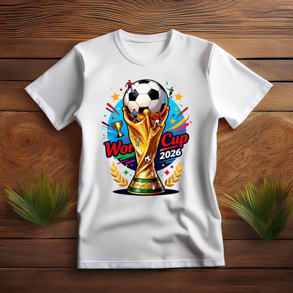World Cup 2026 Trophy Celebration Graphic Shirt