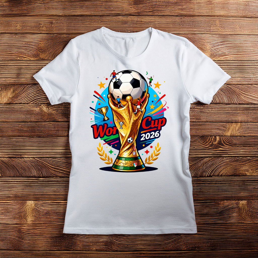 World Cup 2026 Trophy Celebration Graphic Shirt