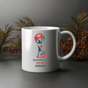 World Cup 2026 Trophy Graphic Mug