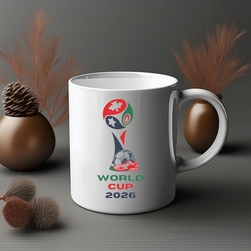 World Cup 2026 Trophy Graphic Mug