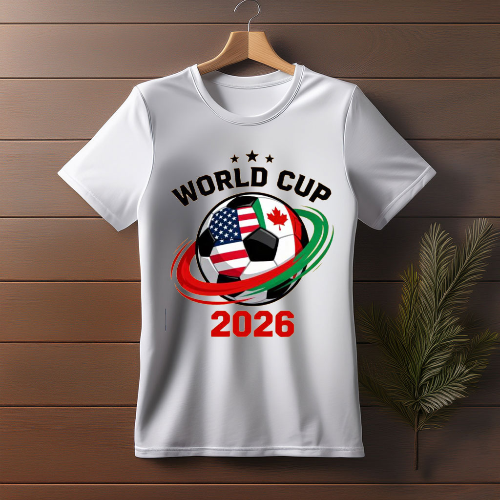 World Cup 2026 Trophy Host Nations Shirt