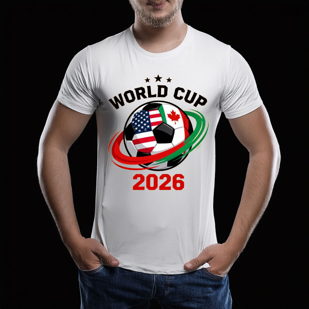World Cup 2026 Trophy Host Nations Shirt