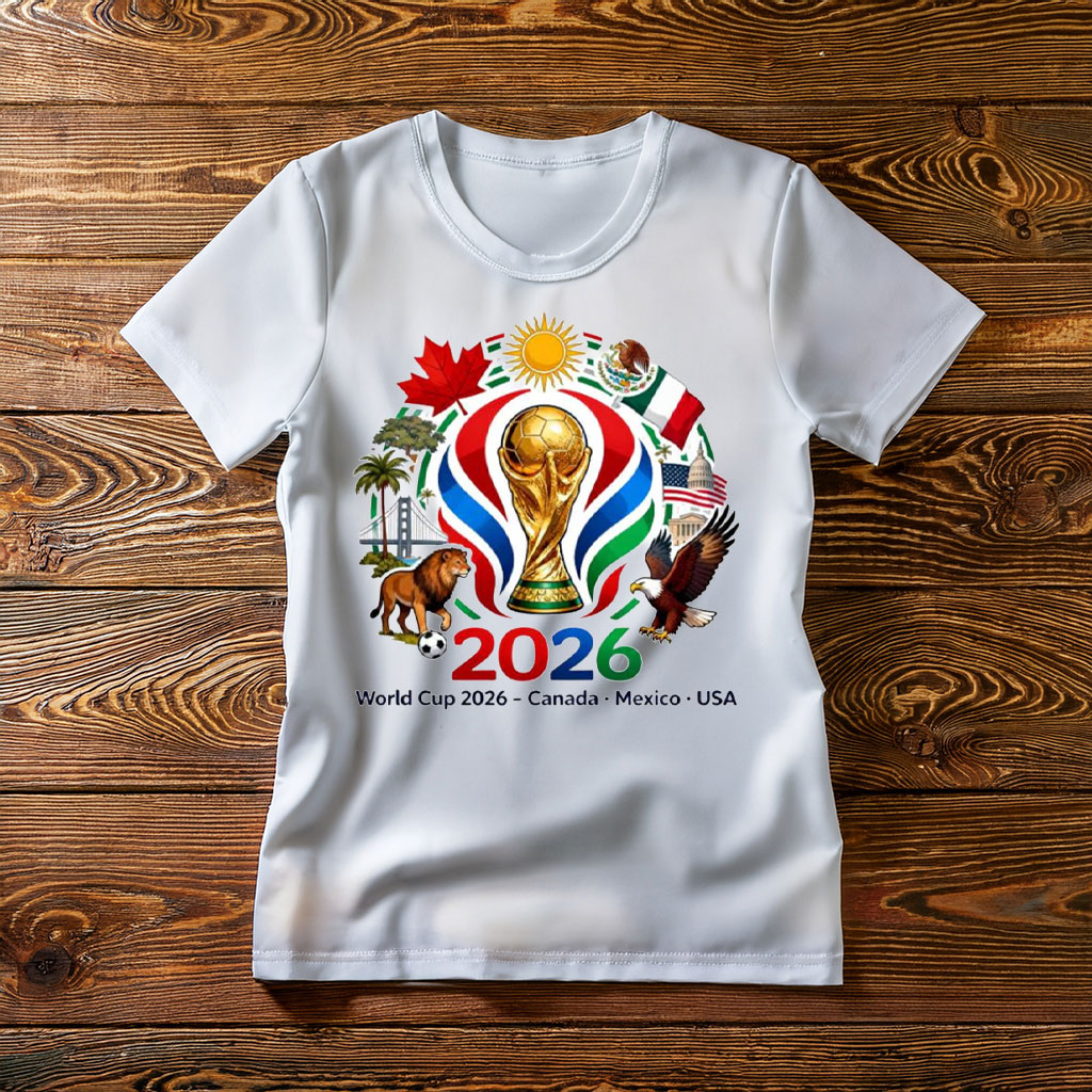 World Cup 2026 USA Canada Mexico Celebration Shirt