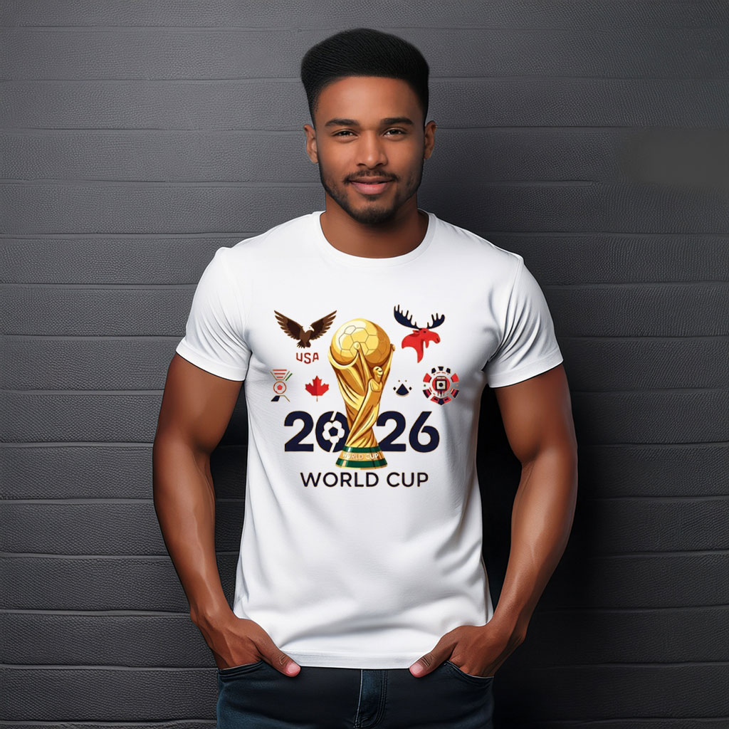 World Cup 2026 USA Canada Mexico Champions Shirt
